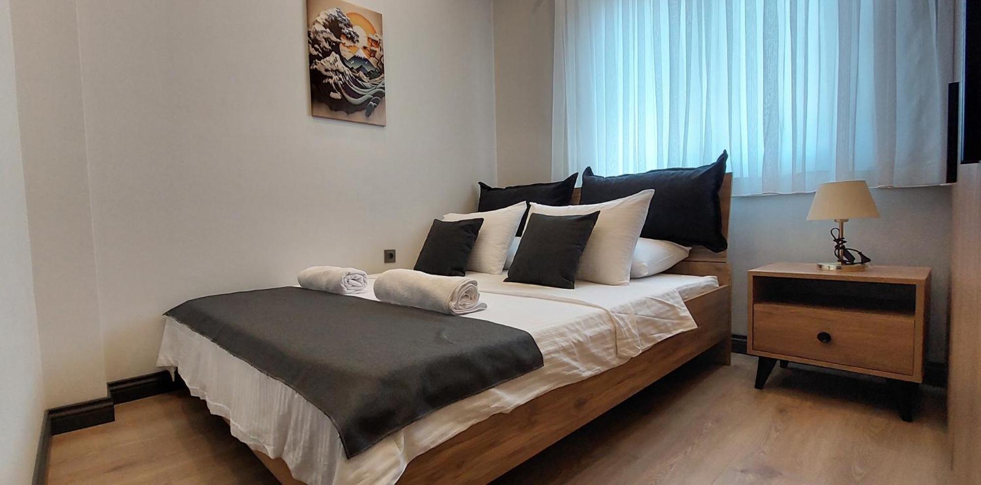 New Flat With Big Living Spaces 5 Near By Lara Beach Appartement *